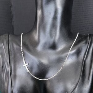 Dyadema 925 Sterling Necklace Cross Pendant